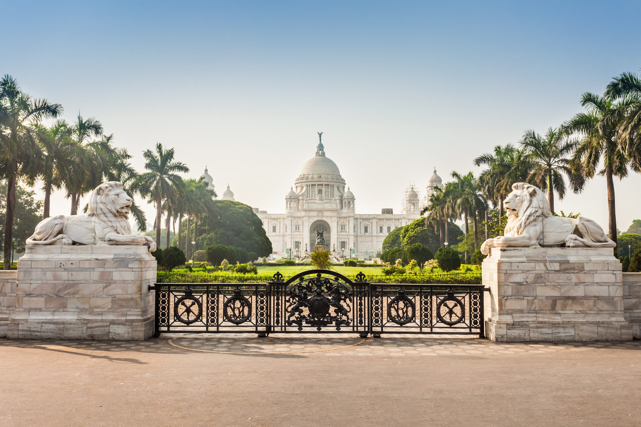 Victoria Memorial Building in Kolkata, West Bengal, India