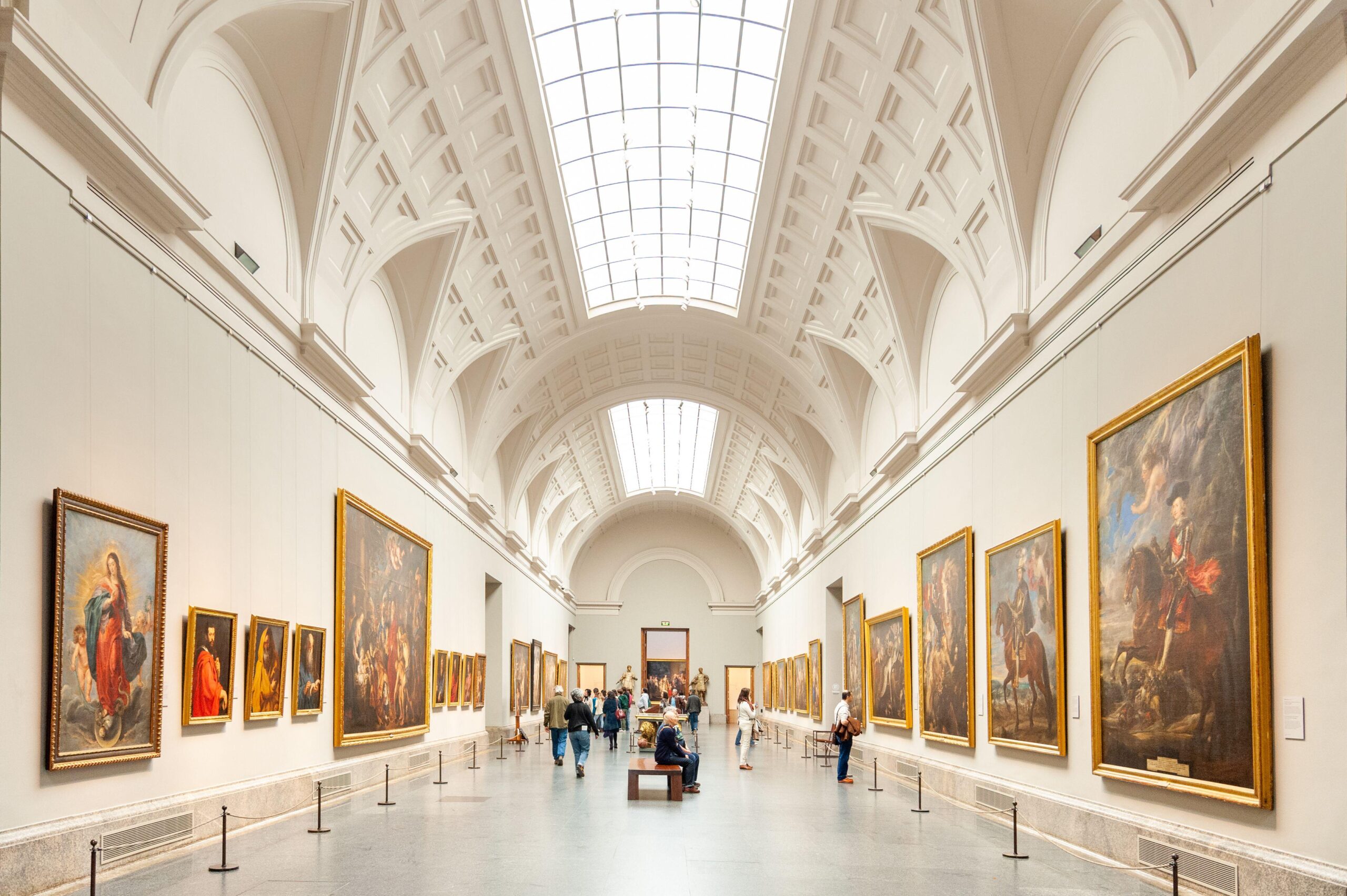 2AYND4G Museo del Prado art gallery, Madrid, Spain