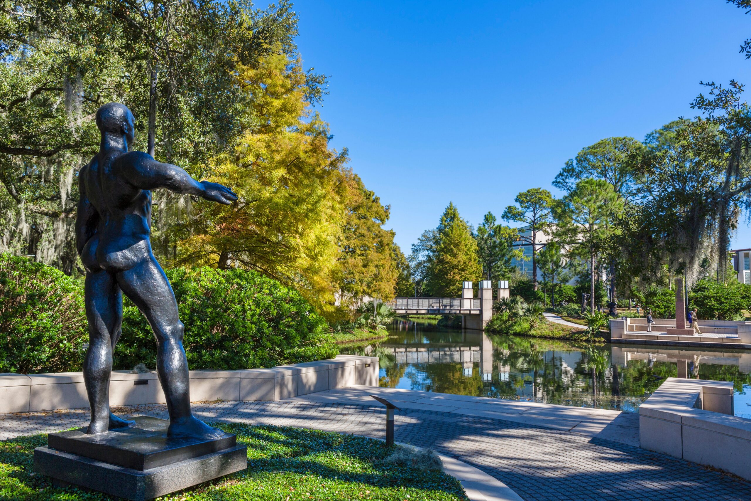 Sculpture Garden with Gaston Lachaise's "Heroic Man"