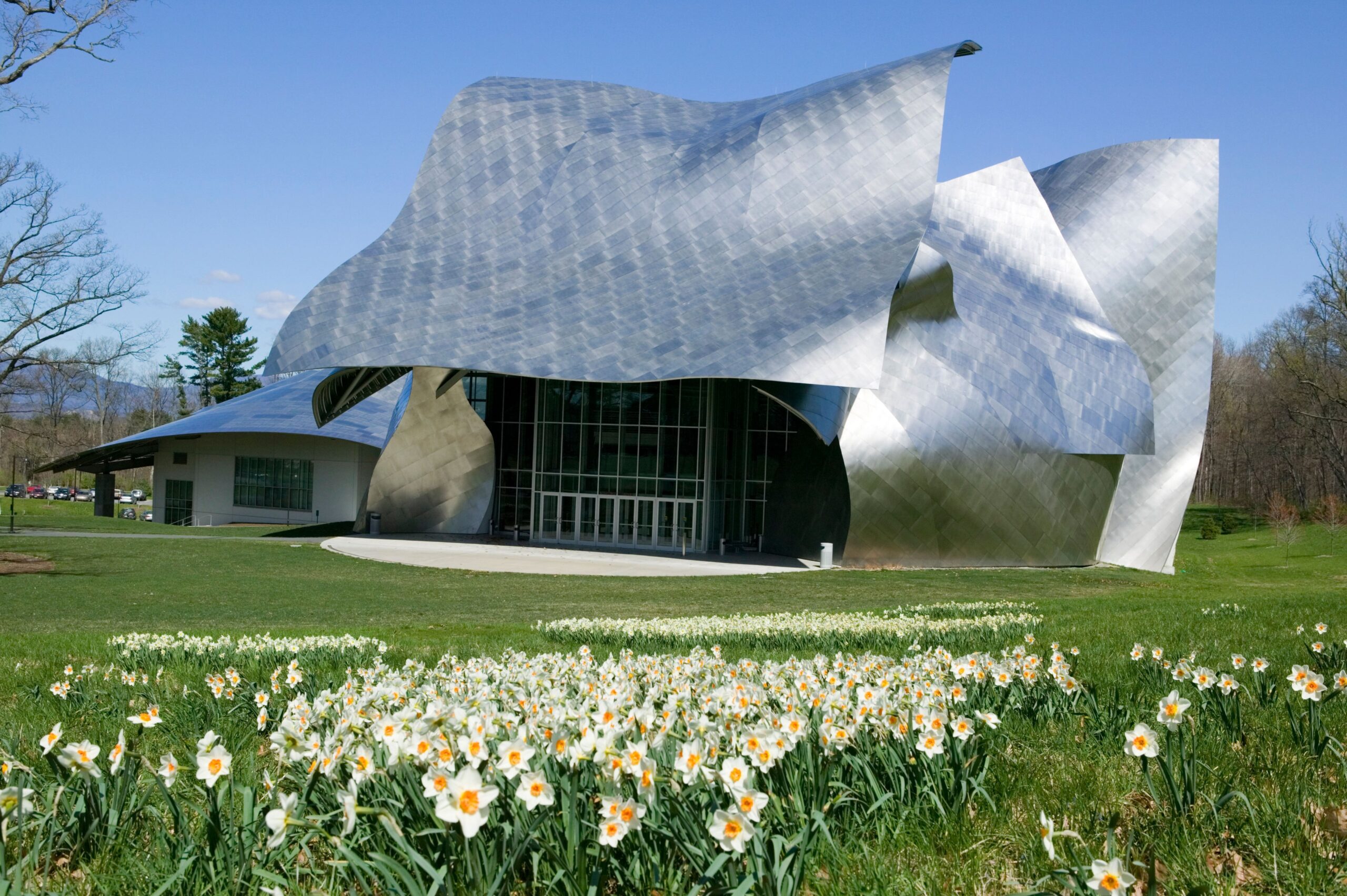 AN133R Frank Gehry designed Fisher Center for the Performing Arts Bard College Annandale on Hudson New York