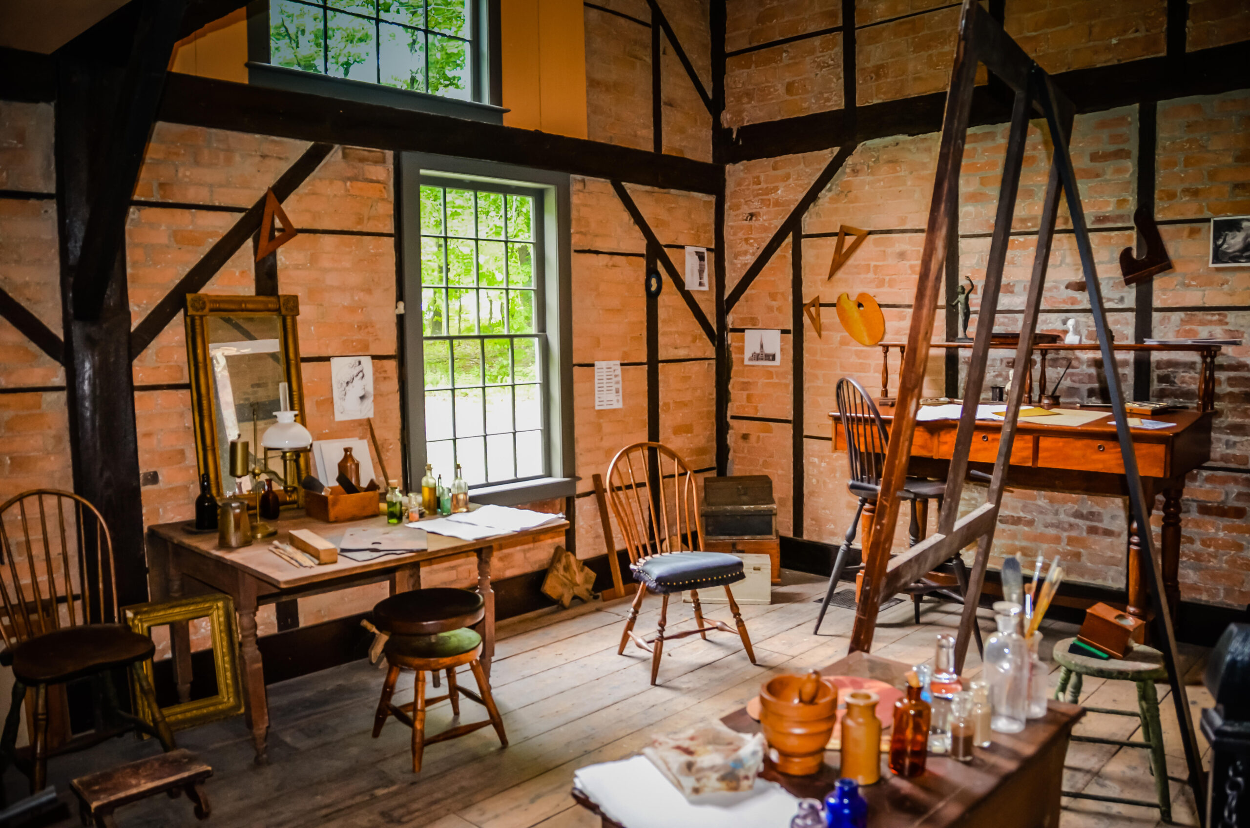 Studio of American Art painter Thomas Cole